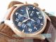 ZF Swiss 7750 Replica IWC Pilot Rose Gold Blue Dial Watch 43mm (7)_th.jpg